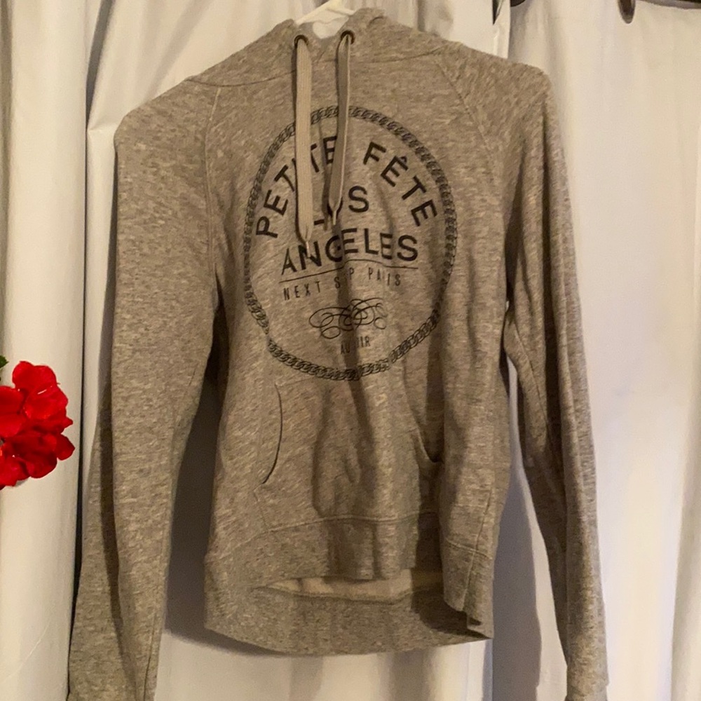 Grey hoodie